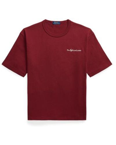 Polo Ralph Lauren Relaxed Fit Logo Jersey T-shirt - Red