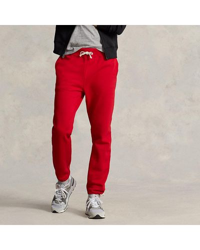Ralph Lauren Fleece Sweatpant - Red