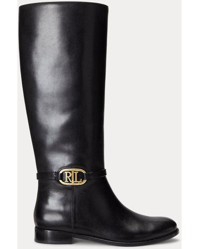 Ralph Lauren Shoes > boots > high boots - Noir