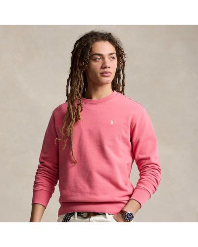Ralph Lauren Loopback Fleece Sweatshirt - Pink