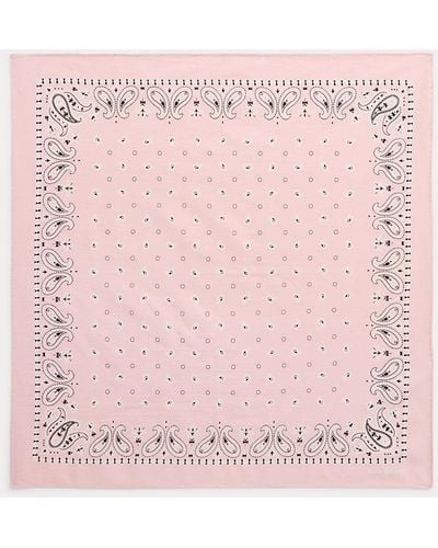 Polo Ralph Lauren Paisley Cotton Bandanna - Pink