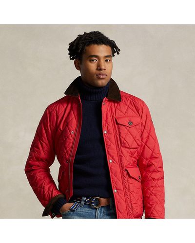 Ralph Lauren The Beaton Quilted Jacket - Red