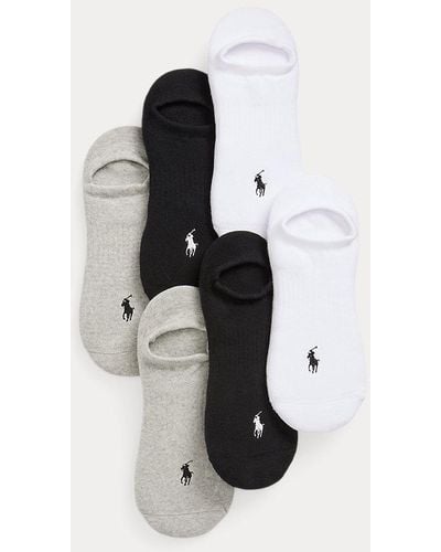 Polo Ralph Lauren Performance High-cut Liner Sock 6-pack - Black