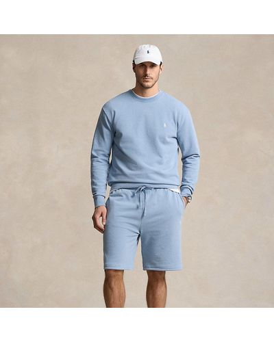 Ralph Lauren Große Größen - Shorts aus Loopback-Fleece - Blau