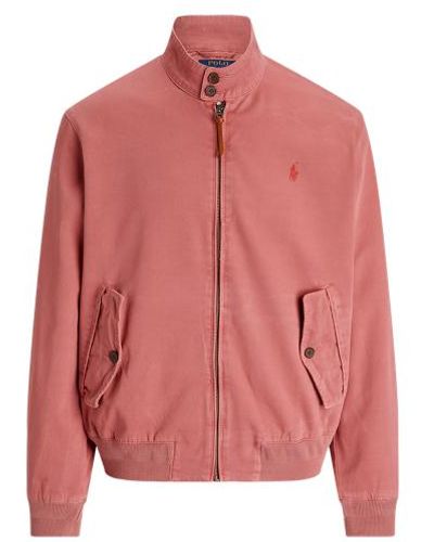 Polo Ralph Lauren Garment-dyed Chino Jacket - Pink
