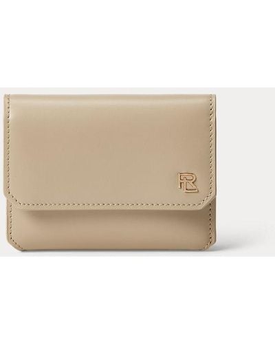 Ralph Lauren Collection Cartera vertical de piel de becerro - Neutro