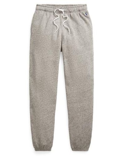 Polo Ralph Lauren Leichte Sporthose aus Fleece - Grau