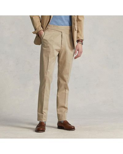 Polo Ralph Lauren Pantalon chino stretch teint en pièce - Neutre