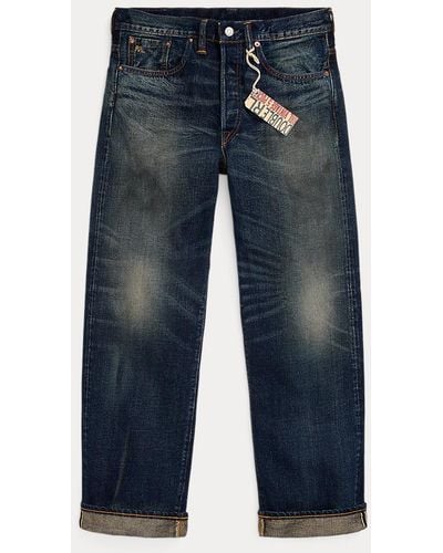 RRL Ralph Lauren - Jeans Givins vintage de 5 bolsillos - Azul
