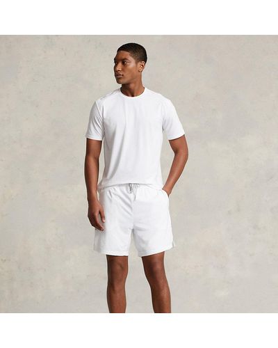 Ralph Lauren Pantalón corto con forro de compresión - Blanco