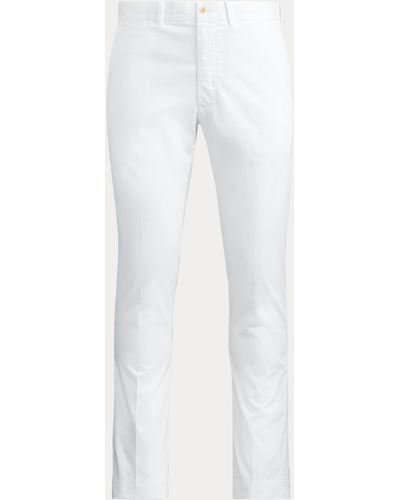Polo Ralph Lauren Slim Fit Performance Twill Trouser - White