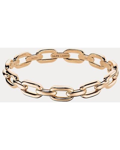 Ralph Lauren Rose Gold Chain Bracelet - Natural
