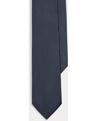 Ralph Lauren Purple Label Krawatte aus Peau de soie - Blau