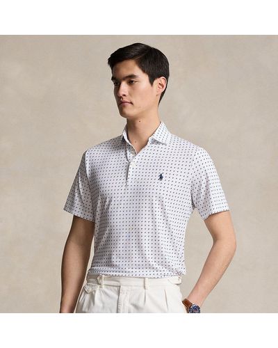 Ralph Lauren Classic Fit Performance Polo Shirt - Gray