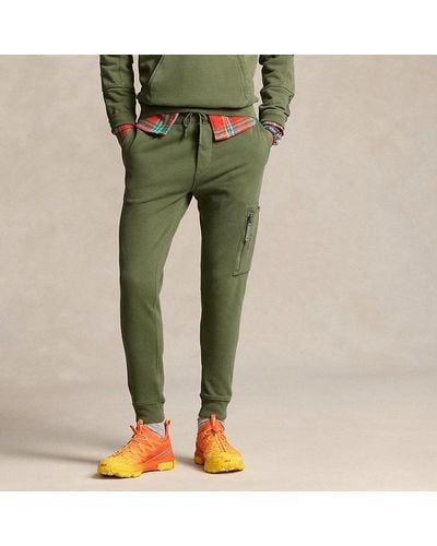 RLX Ralph Lauren Fleece-Jogginghose mit Frotteefutter - Grün