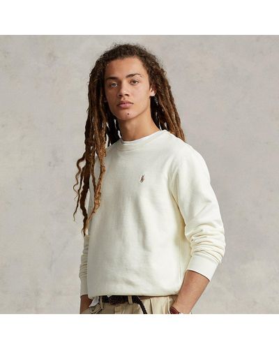 Ralph Lauren Loopback Fleece Sweatshirt - Natural
