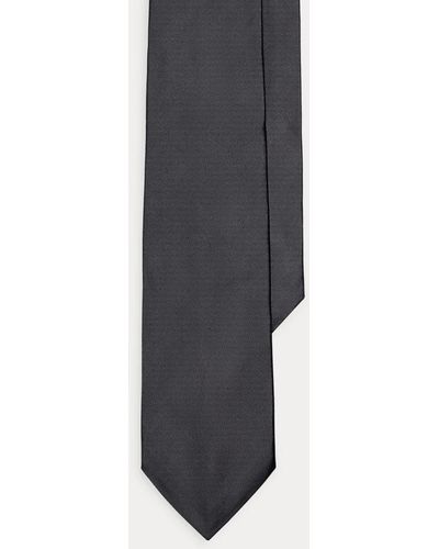 Ralph Lauren Purple Label Krawatte aus Peau de soie - Grau