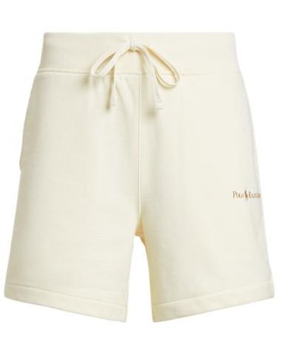 Polo Ralph Lauren Relaxed-Fit Fleece-Shorts mit Logo - Natur