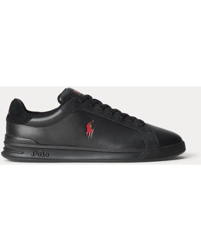 Polo Ralph Lauren Heritage Court Ii Sneakers - Zwart