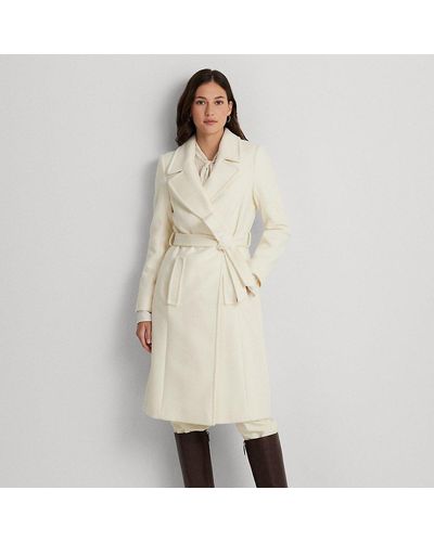 Manteaux longs et manteaux d'hiver Blanc pour homme | Lyst