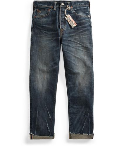 RRL Boy Fit Straight Jean - Size 25 - Blue