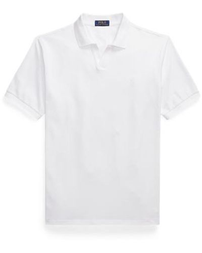 Polo Ralph Lauren Classic-Fit Poloshirt aus Stretchpiqué - Weiß
