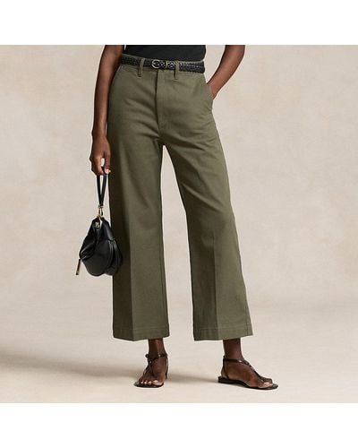 Polo Ralph Lauren Pantalón chino de pernera ancha - Verde
