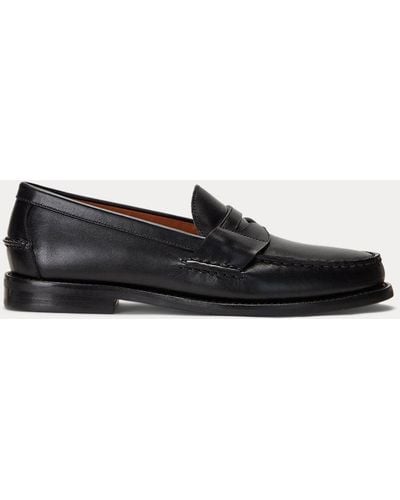 Polo Ralph Lauren Alston Leather Penny Loafer - Black