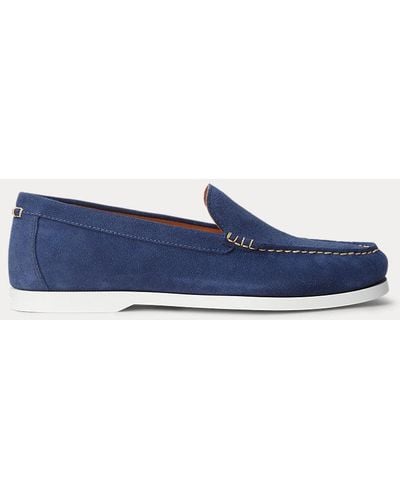 Polo Ralph Lauren Loafer Merton aus Wildleder - Blau