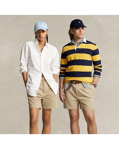 Polo Ralph Lauren 12.7 Cm Cormac Relaxed Fit Pleated Short - Yellow