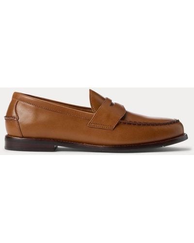 Polo Ralph Lauren Alston Leather Penny Loafer - Brown