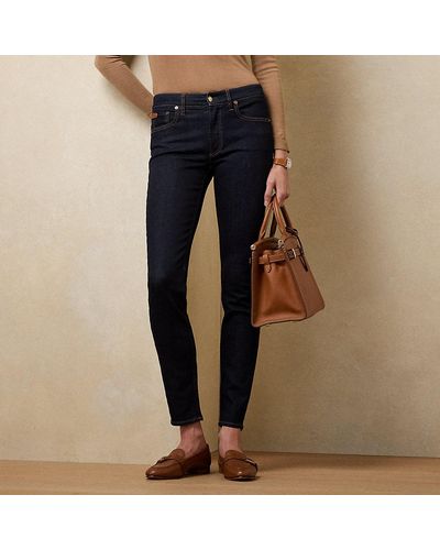 Ralph Lauren Collection 400 Matchstick Jeans - Blauw