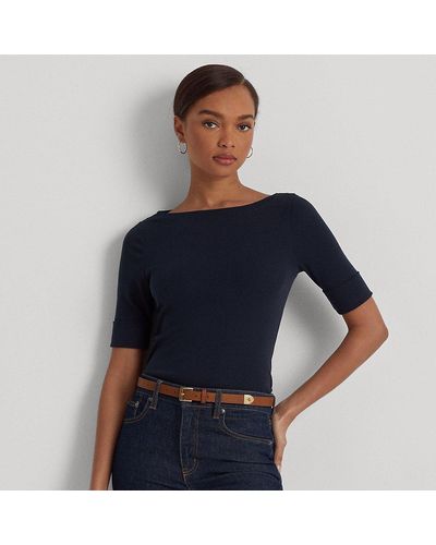 Lauren by Ralph Lauren Short-sleeve tops for Women | Online Sale up to 76%  off | Lyst