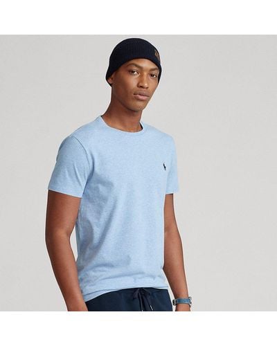 Polo Ralph Lauren Custom Slim Fit Jersey Crewneck T-shirt - Blue