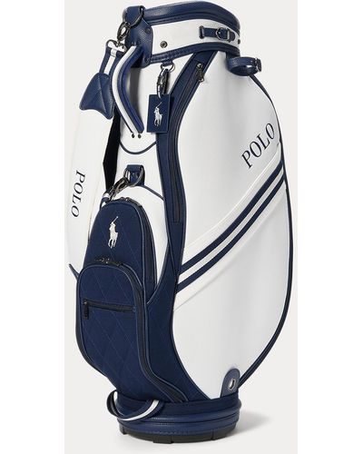 Polo Ralph Lauren Golftasche mit charakteristischem Pony - Weiß