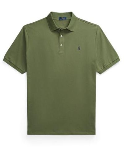 Ralph Lauren Big & Tall - Stretch Mesh Polo Shirt - Green