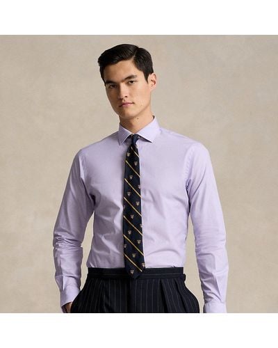 Ralph Lauren Custom Fit Poplin Shirt - Purple