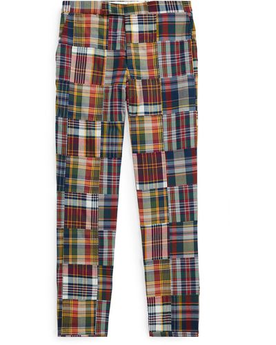 Polo Ralph Lauren Polo Patchwork Madras Trouser - Multicolour