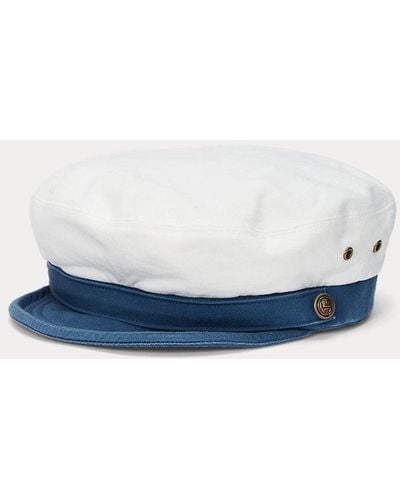 Polo Ralph Lauren Nautical Two-tone Twill Cap - Blue