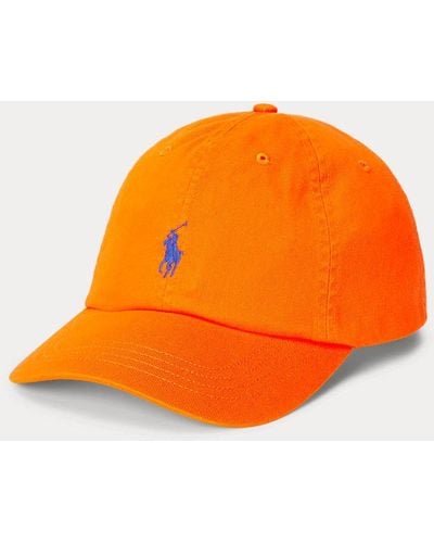 Polo Ralph Lauren Cappellino in chino di cotone - Arancione
