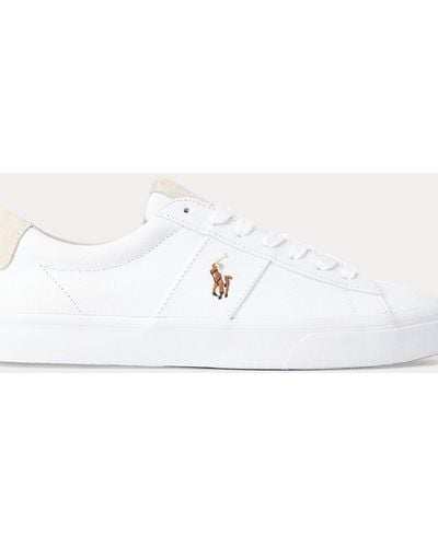 Polo Ralph Lauren Sayer Canvas Sneaker - Wit