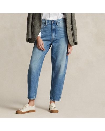 Polo Ralph Lauren Geschwungene, konisch zulaufende Jeans - Blau