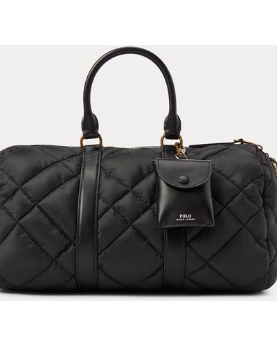 Polo Ralph Lauren Quilted Duffle Bag - Black