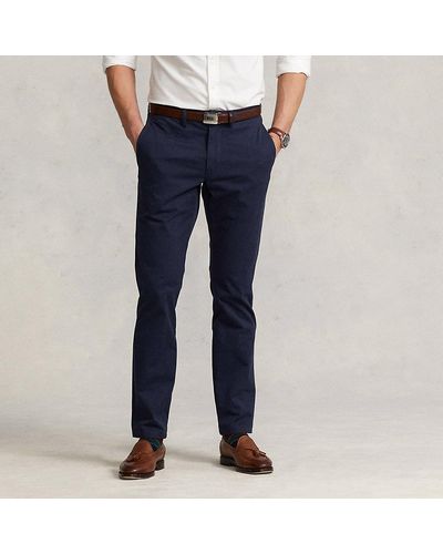 Polo Ralph Lauren Chino stretch Straight-Fit - Blu