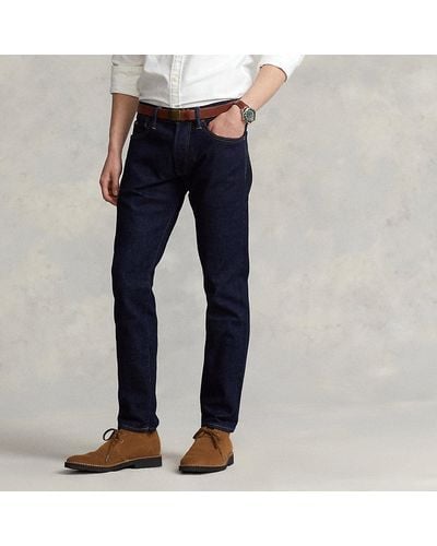 Ralph Lauren Slim Straight Selvedge Jean - Blue