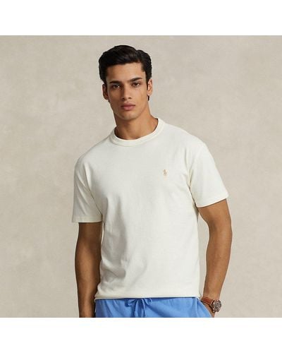 Polo Ralph Lauren Classic Fit Jersey Crewneck T-shirt - White