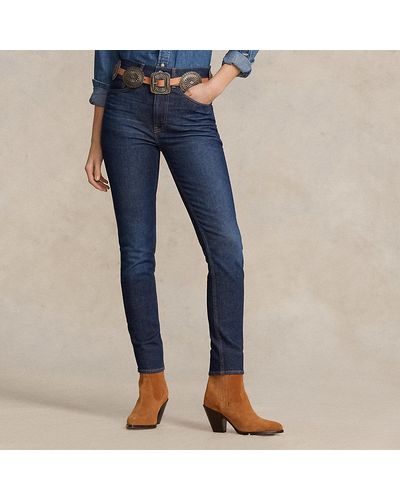 Ralph Lauren High-rise Super-slim Jean - Blue