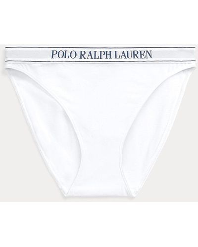 Polo Ralph Lauren Culotte à motif répétitif - Blanc