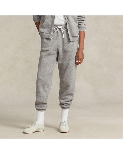 Ralph Lauren Fleece Athletic Pants - Gray