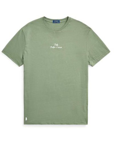 Polo Ralph Lauren Classic Fit Logo Jersey T-shirt - Green